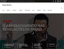 Tablet Screenshot of natanrufino.com.br